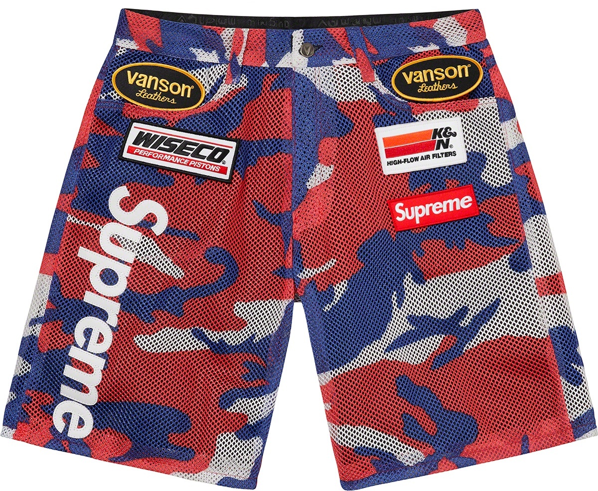 Supreme®/Vanson Leathers® Cordura® Mesh Short view 13